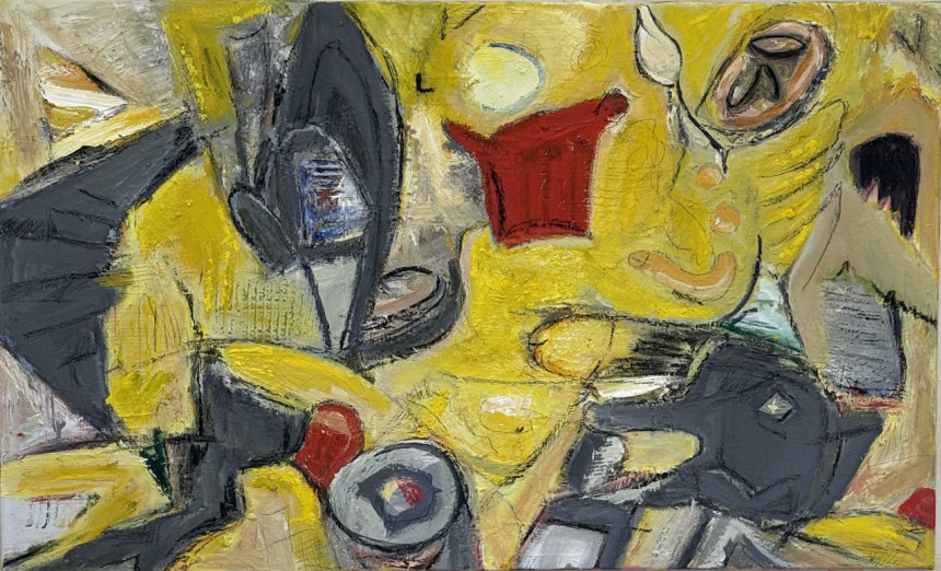 Untitled oil on canvas