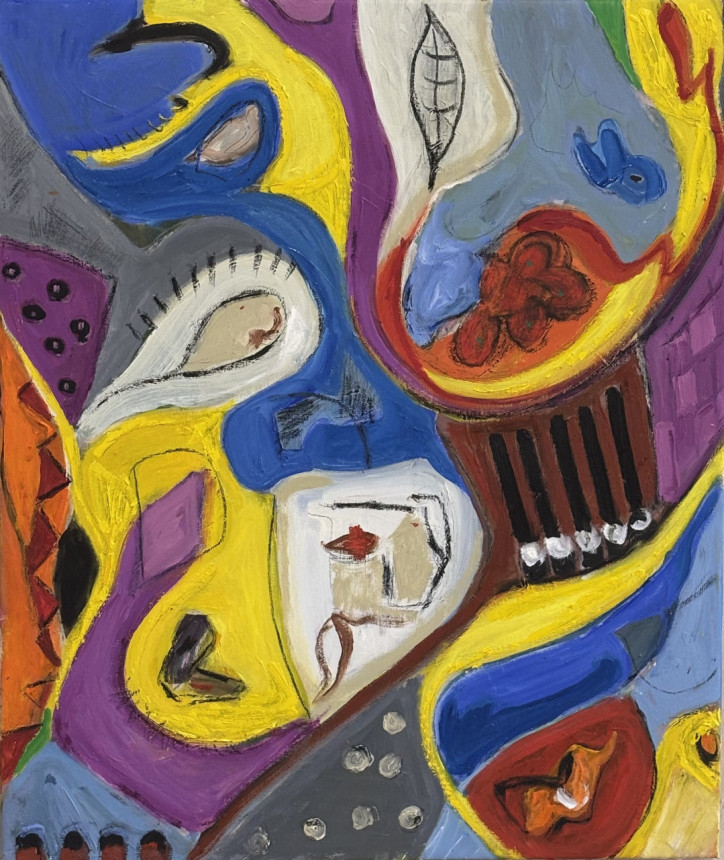 Untitled oil on canvas